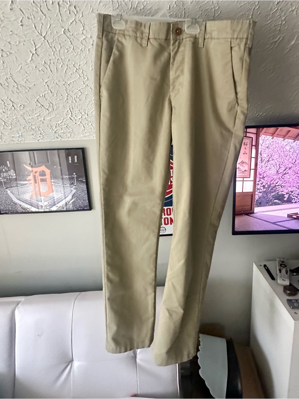 Men's Izod Tan Chino Pants